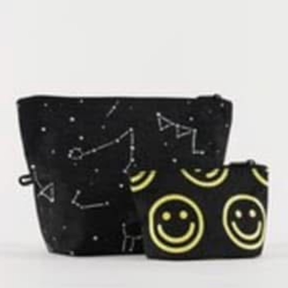 ISO baggu pouch set indigo